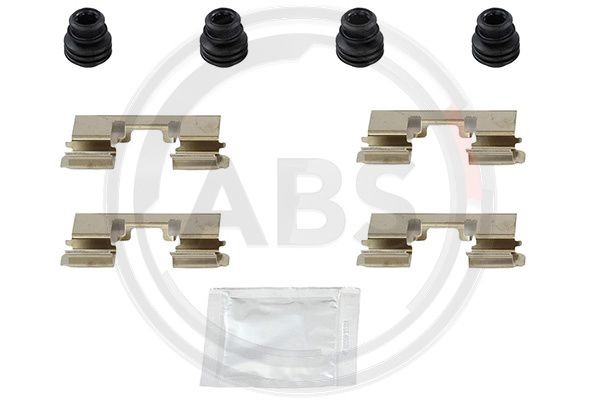 A.B.S. 0115Q Monteringssæt til bremseklodser FIESTA 1.5 TDCi 95 HK Diesel
