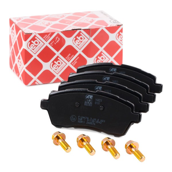 FEBI BILSTEIN Brake pad set Article number: 16820 cheaply