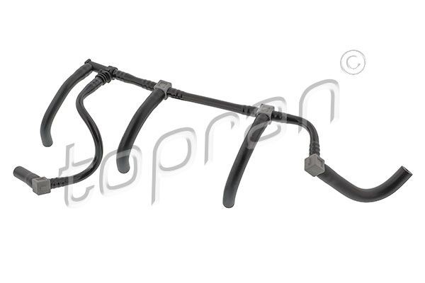 TOPRAN 702 551 Hose, fuel overflow DUSTER 1.5 dCi 4x4 90 PS Diesel