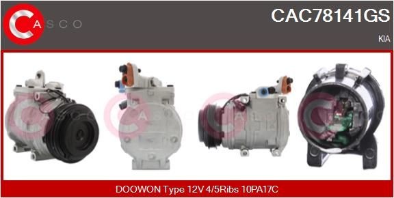 CASCO Air conditioning compressor Article number: CAC78258GS cheaply