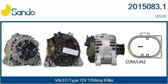 SANDO Air conditioning compressor Article number: SAC78115.1 cheaply