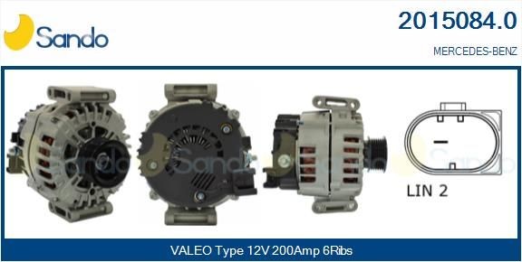 SANDO Air conditioning compressor Article number: SAC78116.1 cheaply