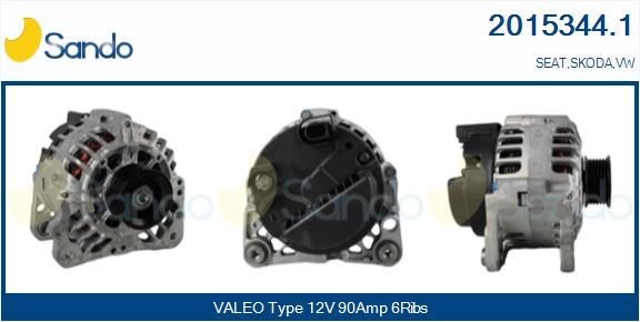 SANDO Air conditioning compressor Article number: SAC86073.0 cheaply