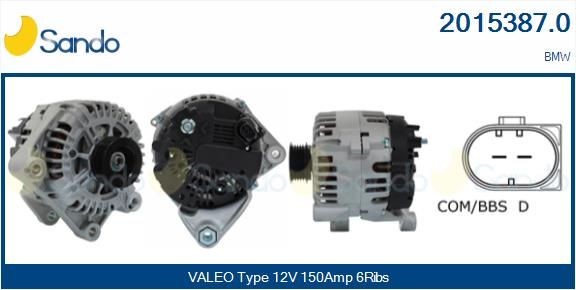 SANDO Air conditioning compressor Article number: SAC86131.0 cheaply