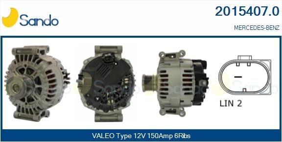 SANDO Air conditioning compressor Article number: SAC88000.0 cheaply