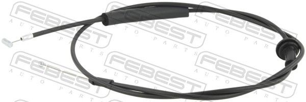 FEBEST 12101-TBL Mootorikapoti trossid GETZ 1.1 63 HP Bensiin 2010