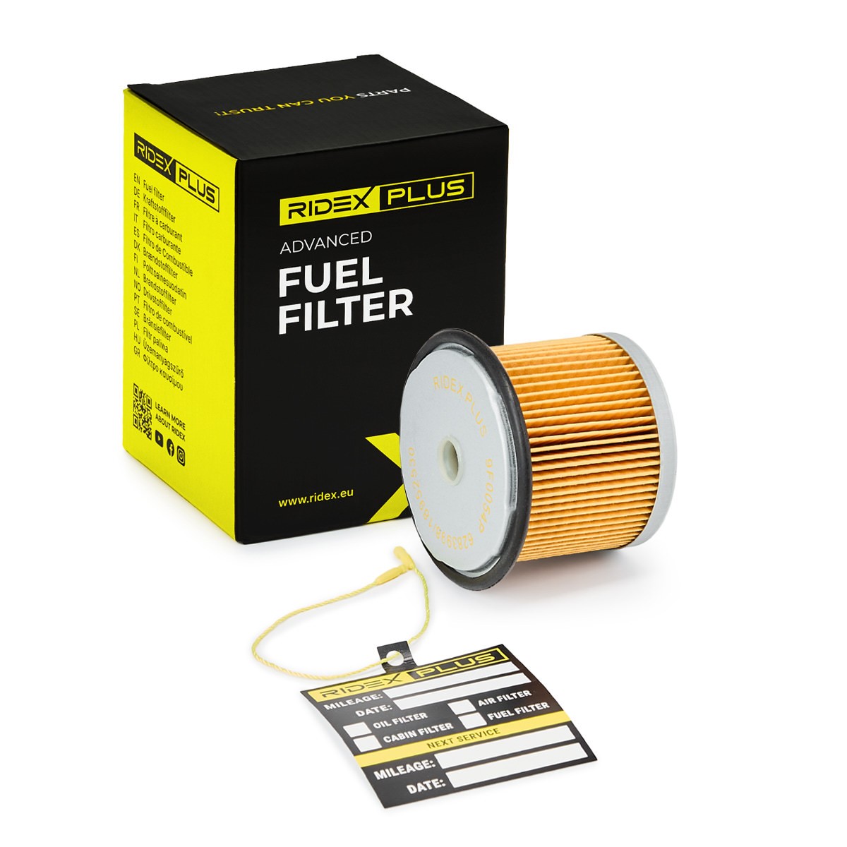 RIDEX PLUS Fuel filter Article number: 9F0054P cheaply