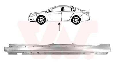 VAN WEZEL Rocker panel Article number: 3850103 cheaply