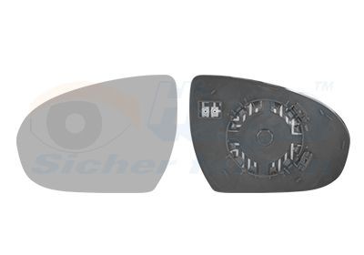 VAN WEZEL Mirror Glass, outside mirror Article number: 8264837 cheaply