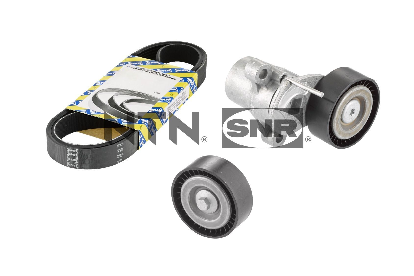 SNR V-Ribbed Belt Set Article number: KA852.11 cheaply