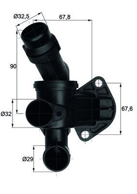 MAHLE ORIGINAL Pakningssett, veivaksel artikkelnummer: CS54195 billig
