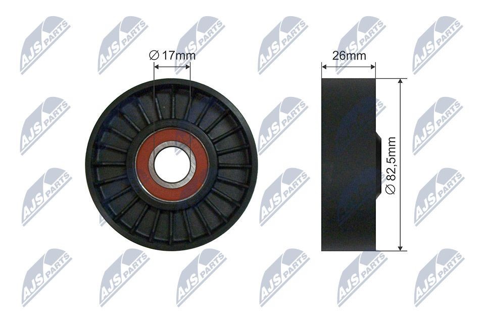 NTY Tensioner pulley Article number: RNK-AU-072 cheaply
