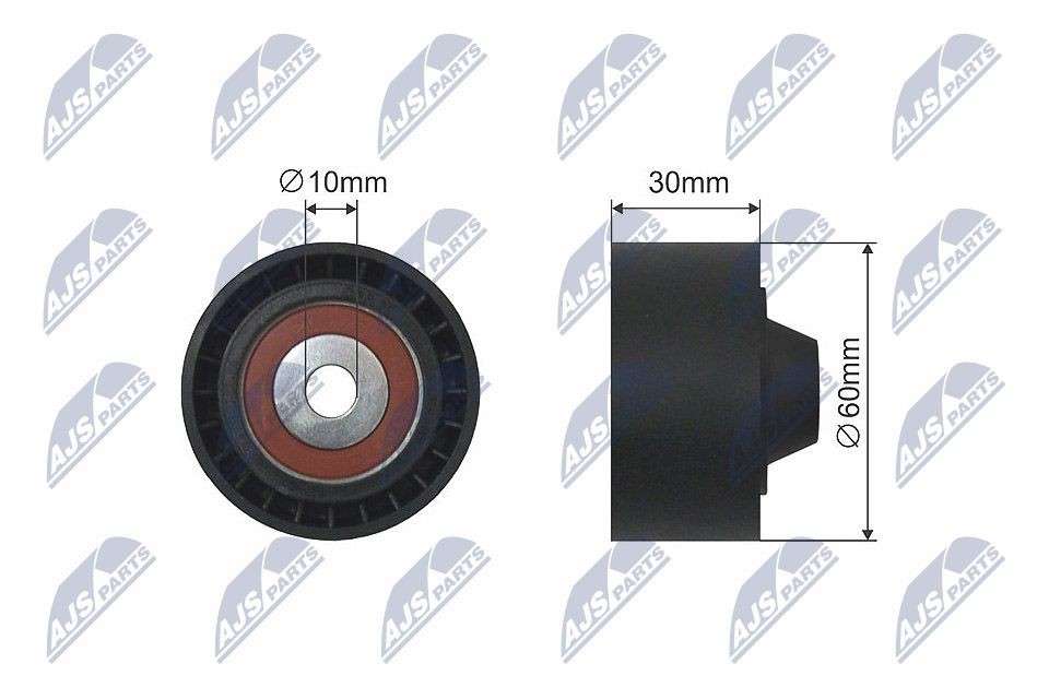 NTY Tensioner Pulley, V-belt Article number: RNK-CT-042 cheaply