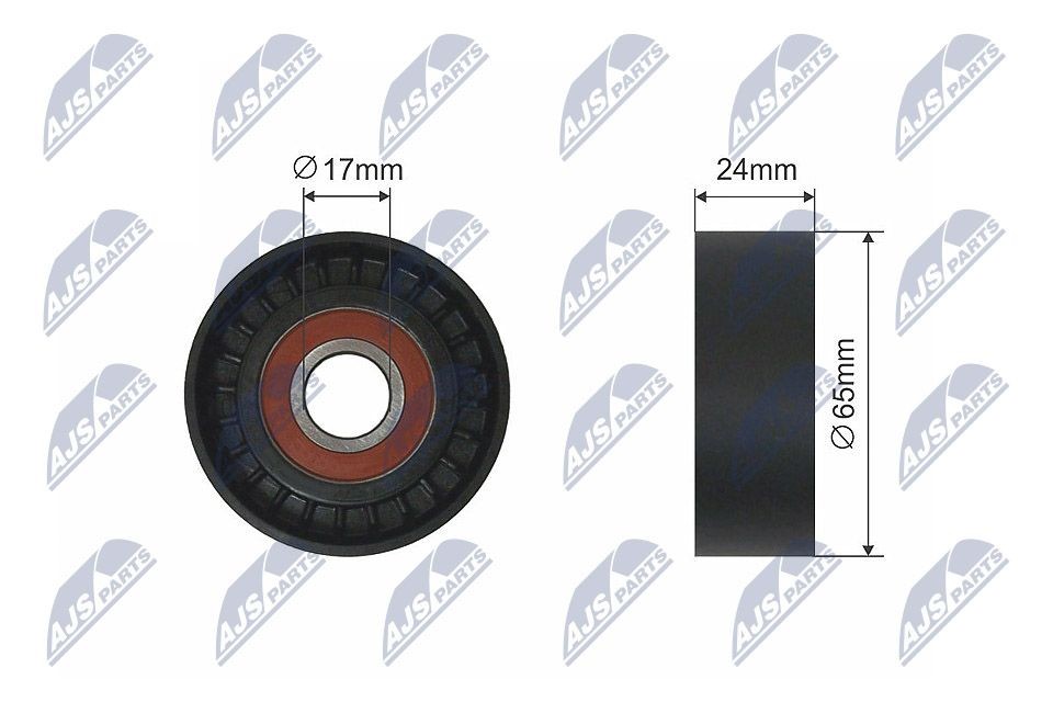 NTY Tensioner pulley Article number: RNK-VW-031 cheaply