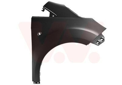 VAN WEZEL Wing fender Article number: 1925656 cheaply