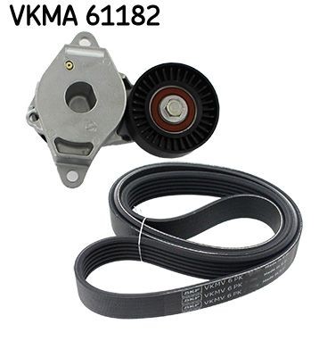 SKF V-Ribbed Belt Set Article number: VKMA 61182 cheaply