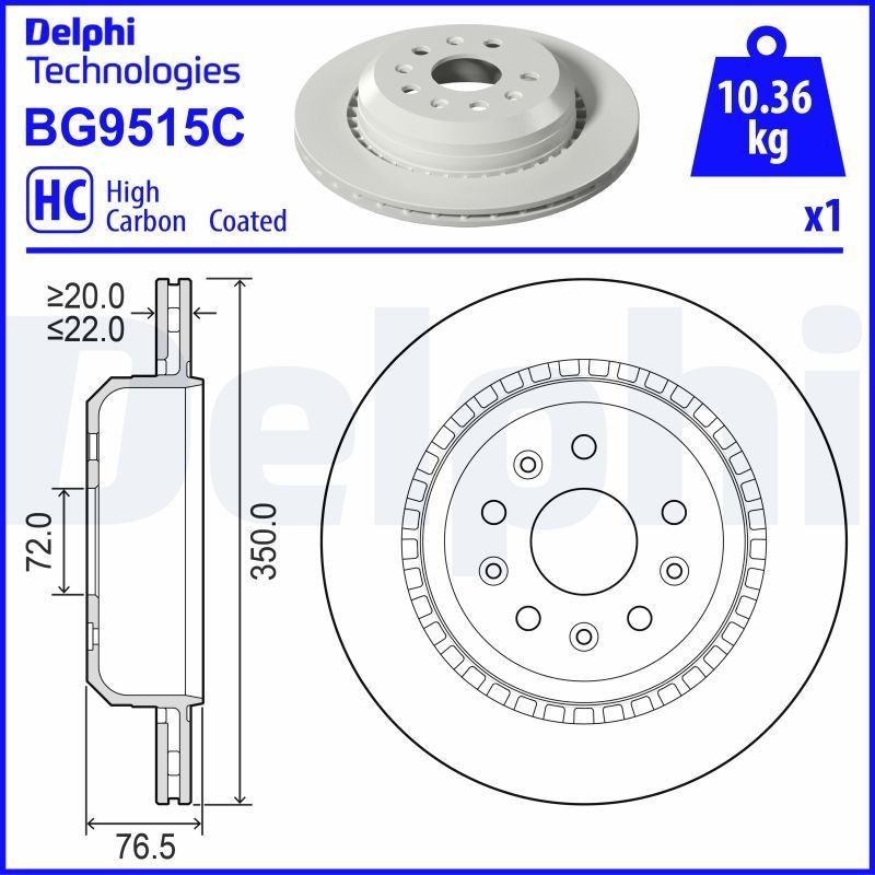 DELPHI Piduriketas Artikli number: BG9515C soodsalt