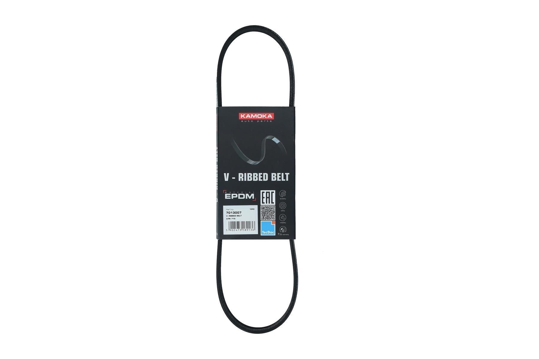 KAMOKA Serpentine belt Article number: 7013007 cheaply