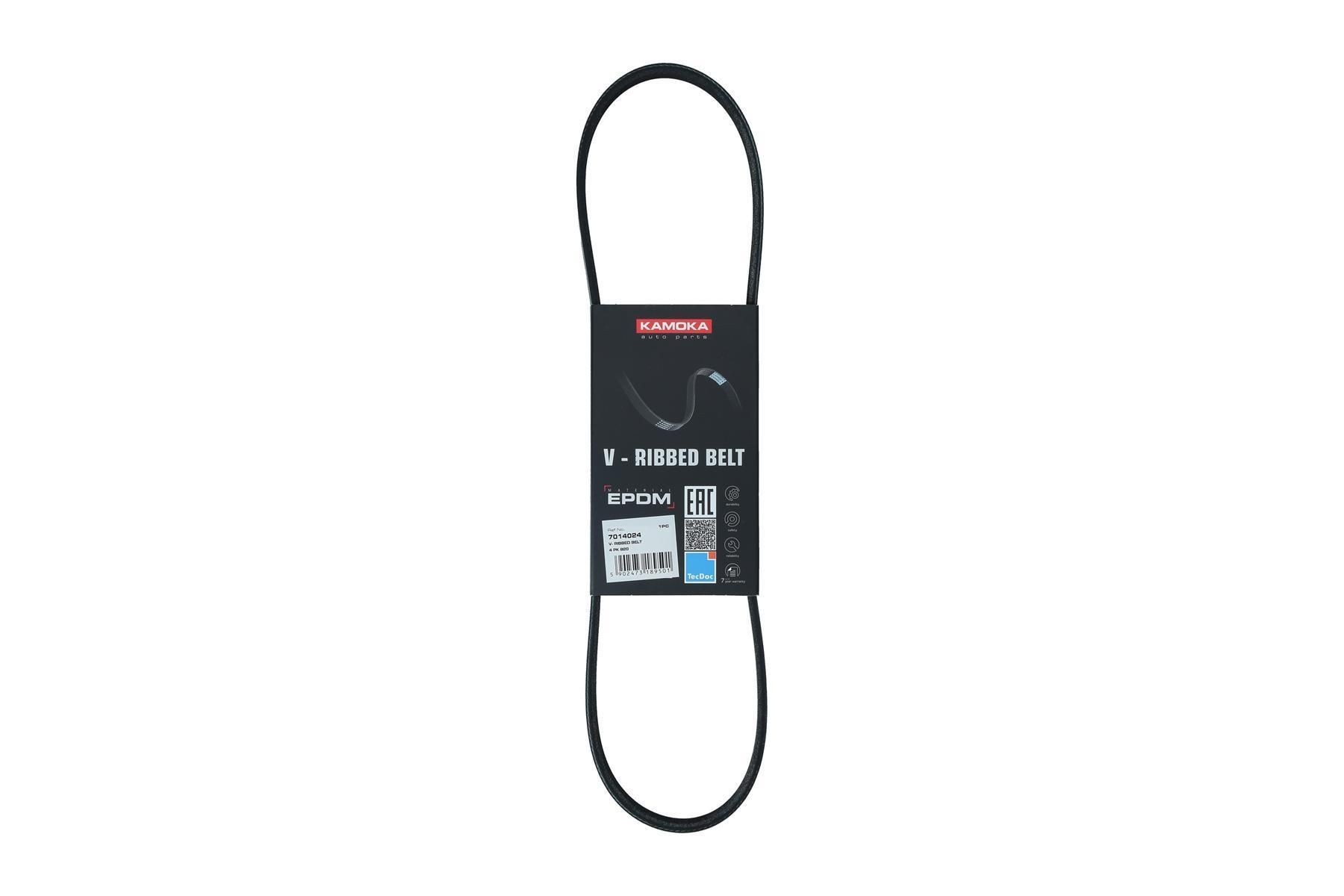 KAMOKA Serpentine belt Article number: 7014024 cheaply