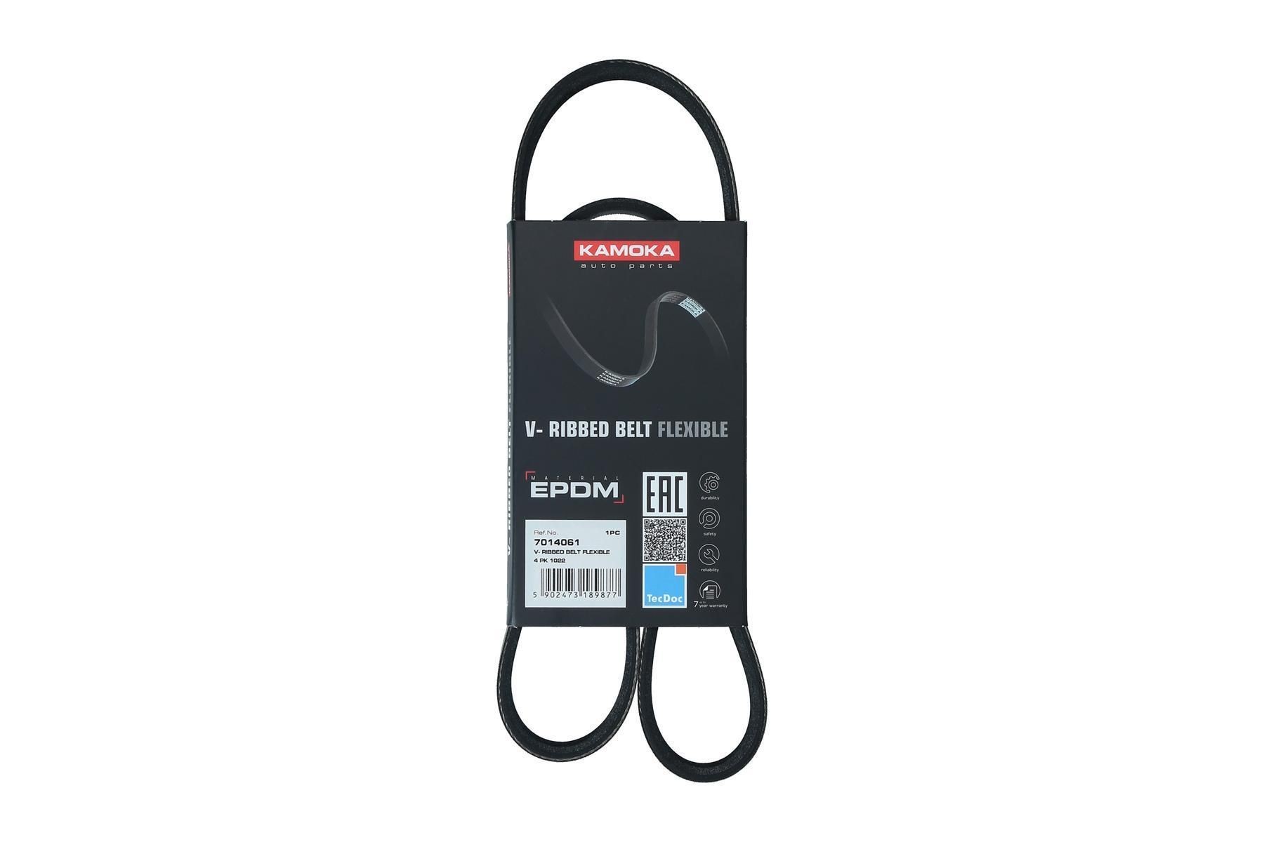 KAMOKA Serpentine belt Article number: 7014061 cheaply