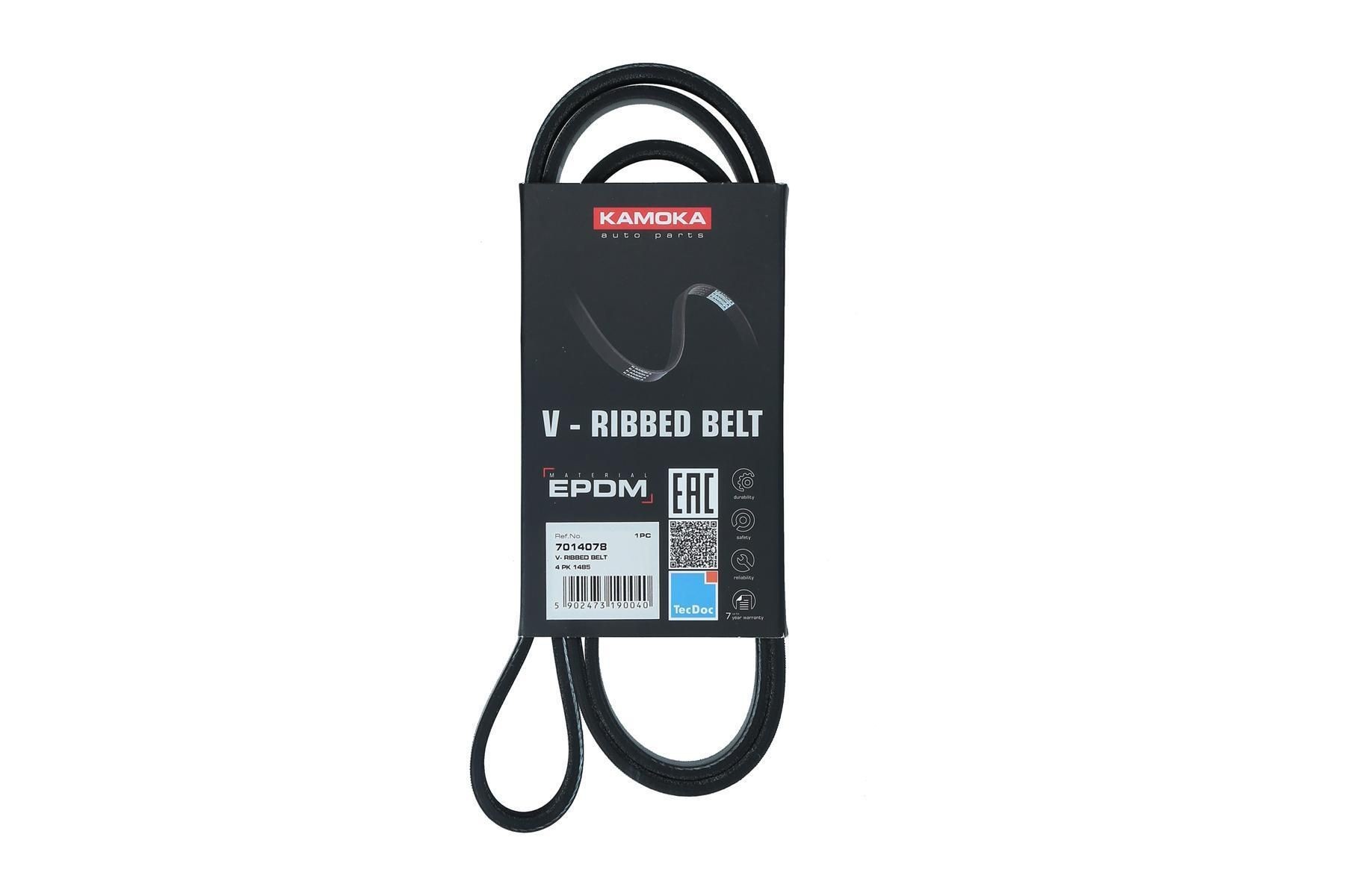 KAMOKA Serpentine belt Article number: 7014078 cheaply