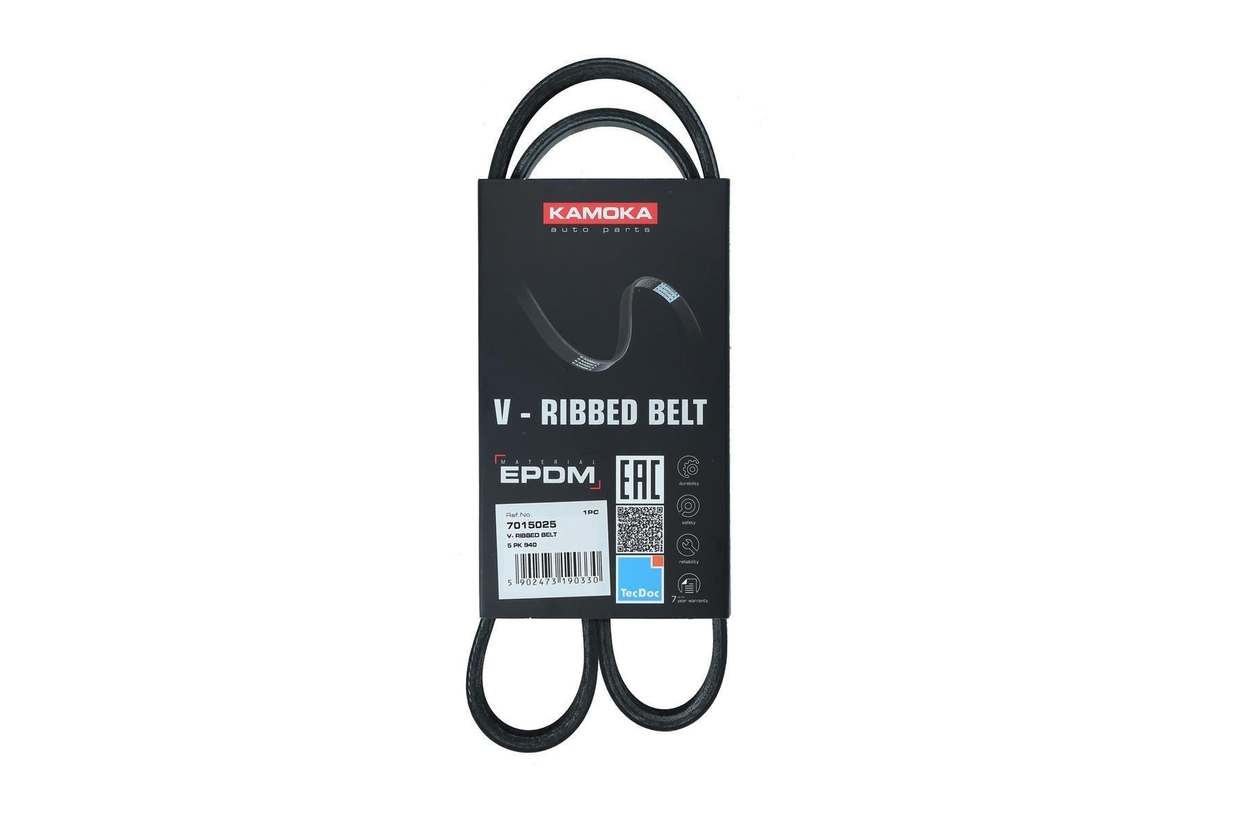 KAMOKA Serpentine belt Article number: 7015025 cheaply