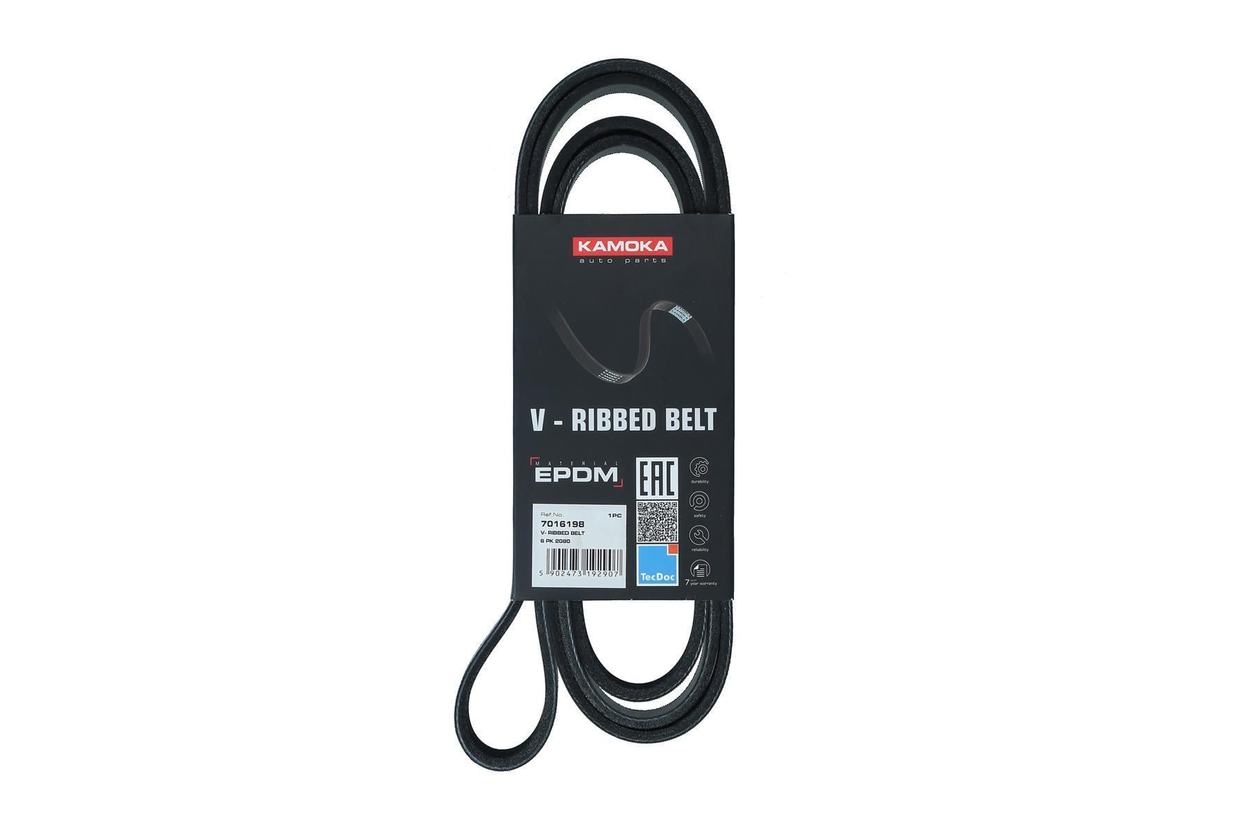 KAMOKA Serpentine belt Article number: 7016063 cheaply