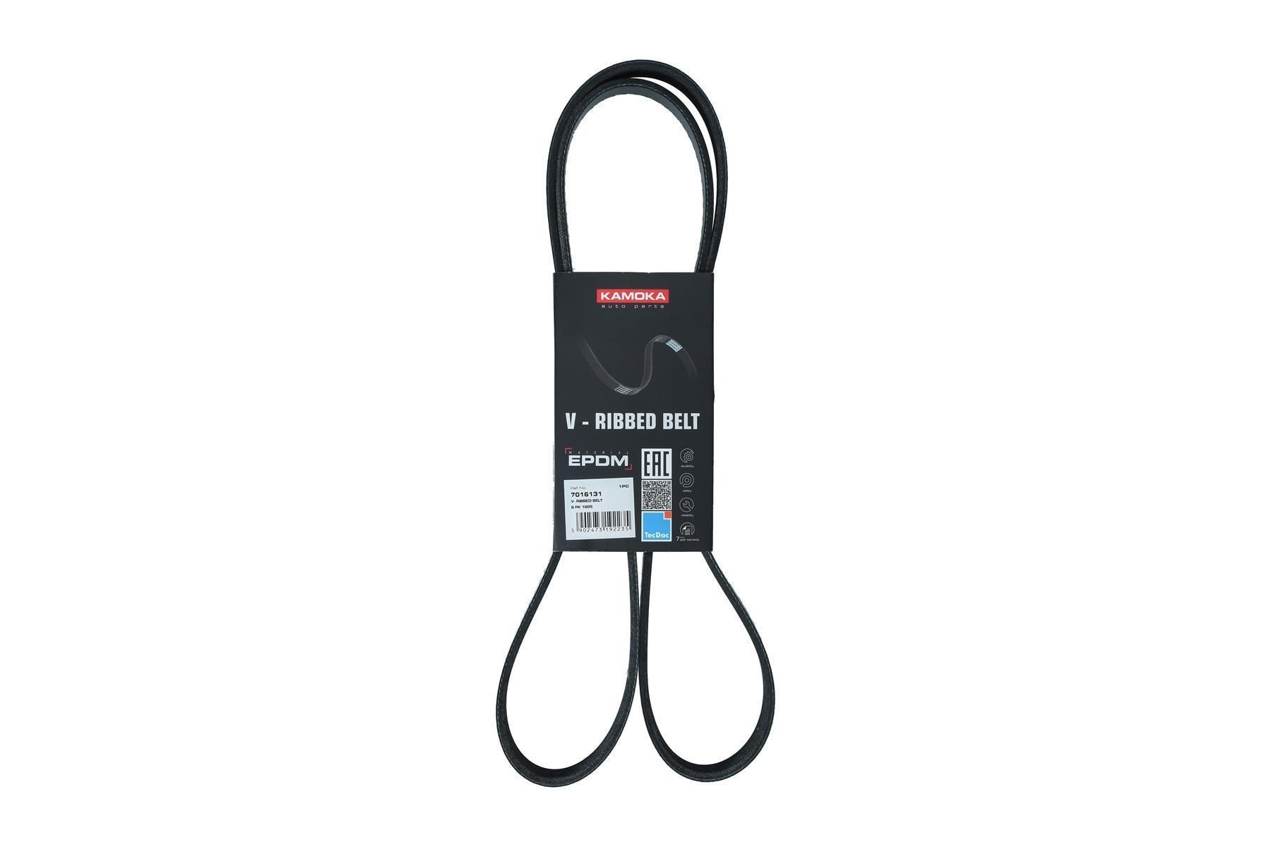 KAMOKA Serpentine belt Article number: 7016131 cheaply