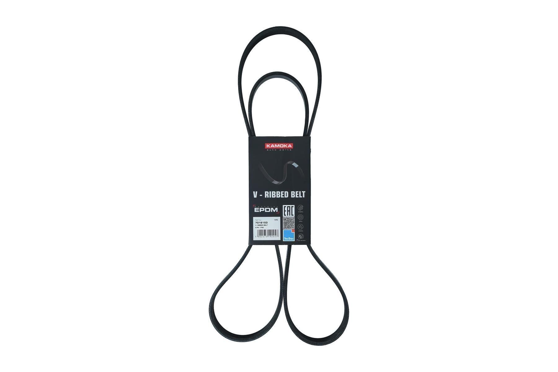 KAMOKA Serpentine belt Article number: 7016153 cheaply