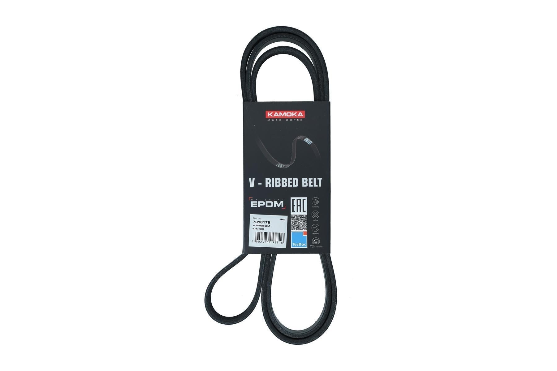 KAMOKA Serpentine belt Article number: 7016179 cheaply