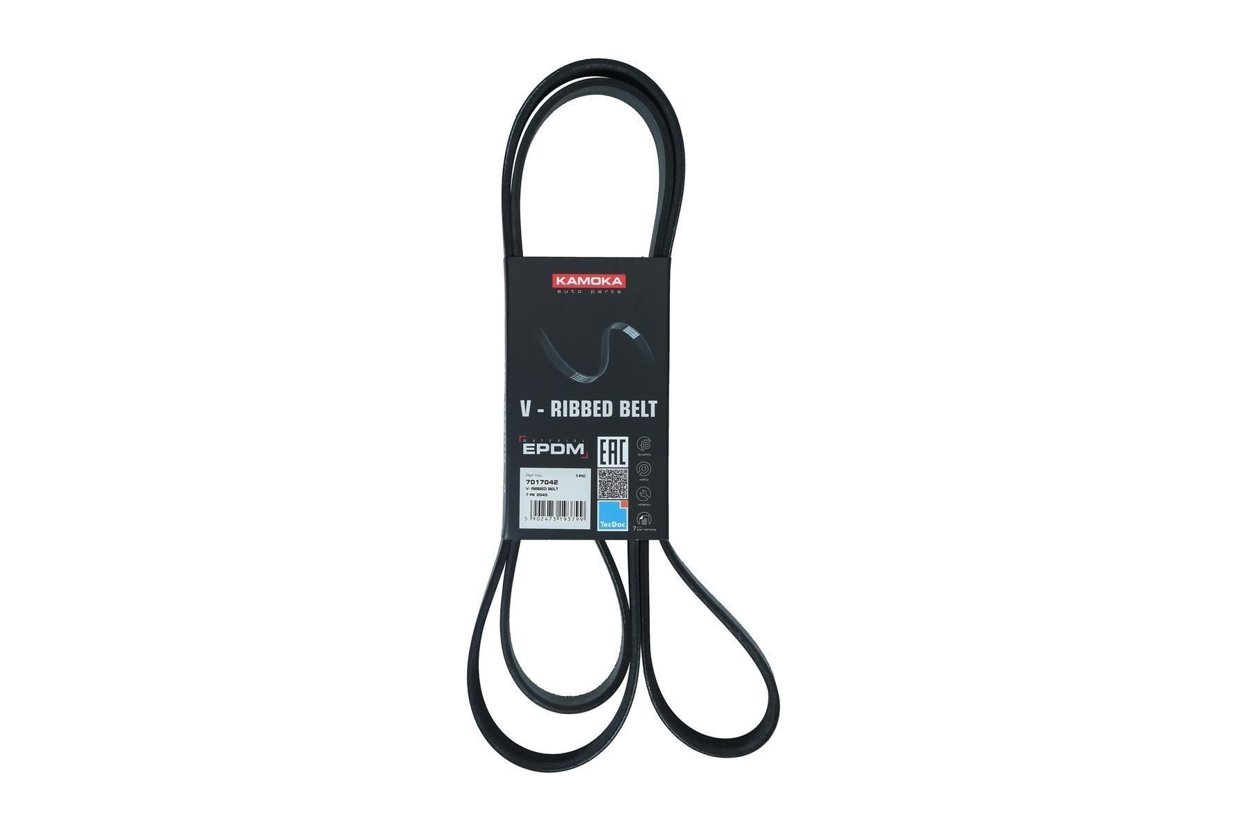 KAMOKA Serpentine belt Article number: 7017042 cheaply