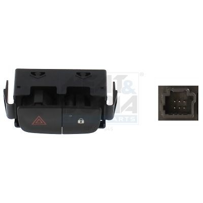 MEAT & DORIA 23673 Hazard Light Switch TRAFIC 2.0 dCi 170 (JGMM, JGMV) 170 PS Diesel