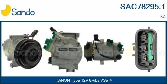 SANDO Starter motor Article number: 6035415.0 cheaply