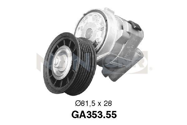 SNR Tensioner pulley Article number: GA353.55 cheaply