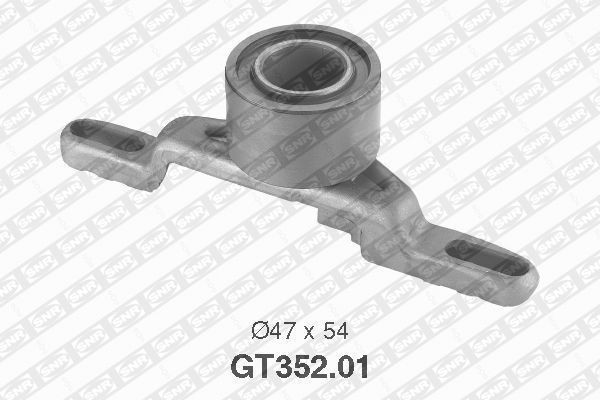 SNR Timing belt tensioner pulley Article number: GT352.01 cheaply