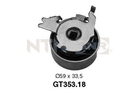 SNR Timing belt tensioner pulley Article number: GT353.18 cheaply