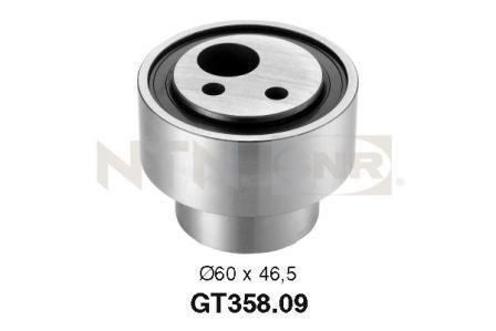 SNR Timing belt tensioner pulley Article number: GT358.09 cheaply