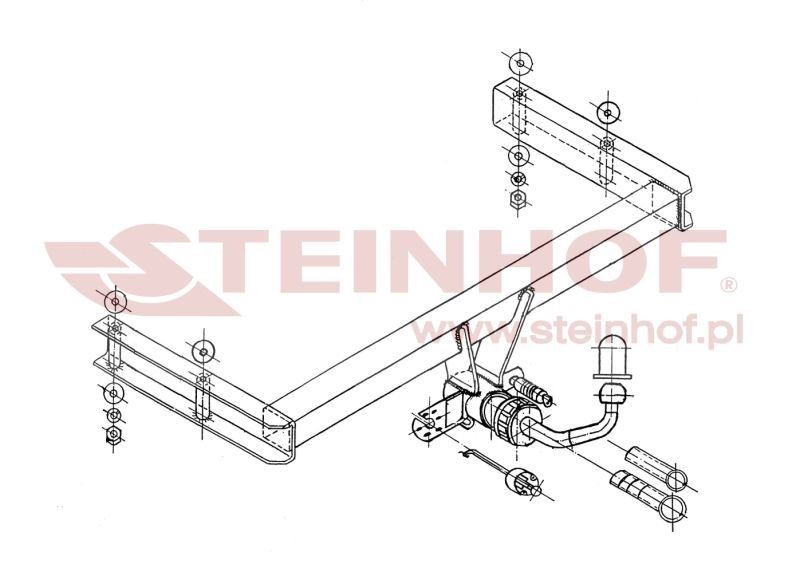 STEINHOF Trailer Hitch Article number: A-083 cheaply