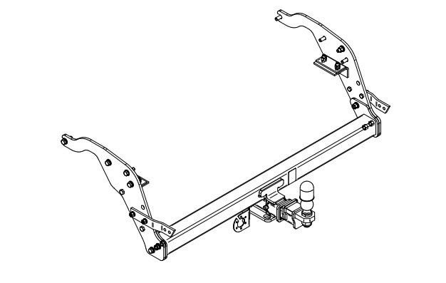 STEINHOF Trailer Hitch Article number: F-282 cheaply