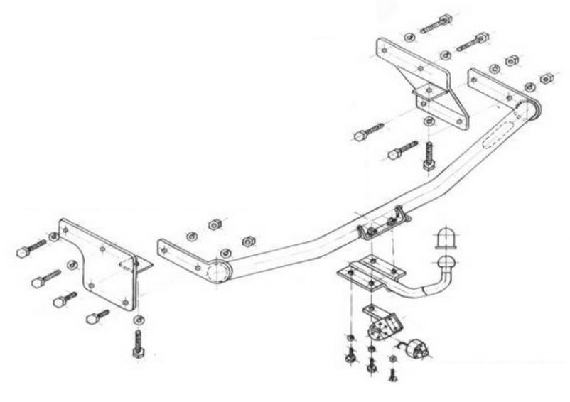 STEINHOF Trailer Hitch Article number: H-260 cheaply