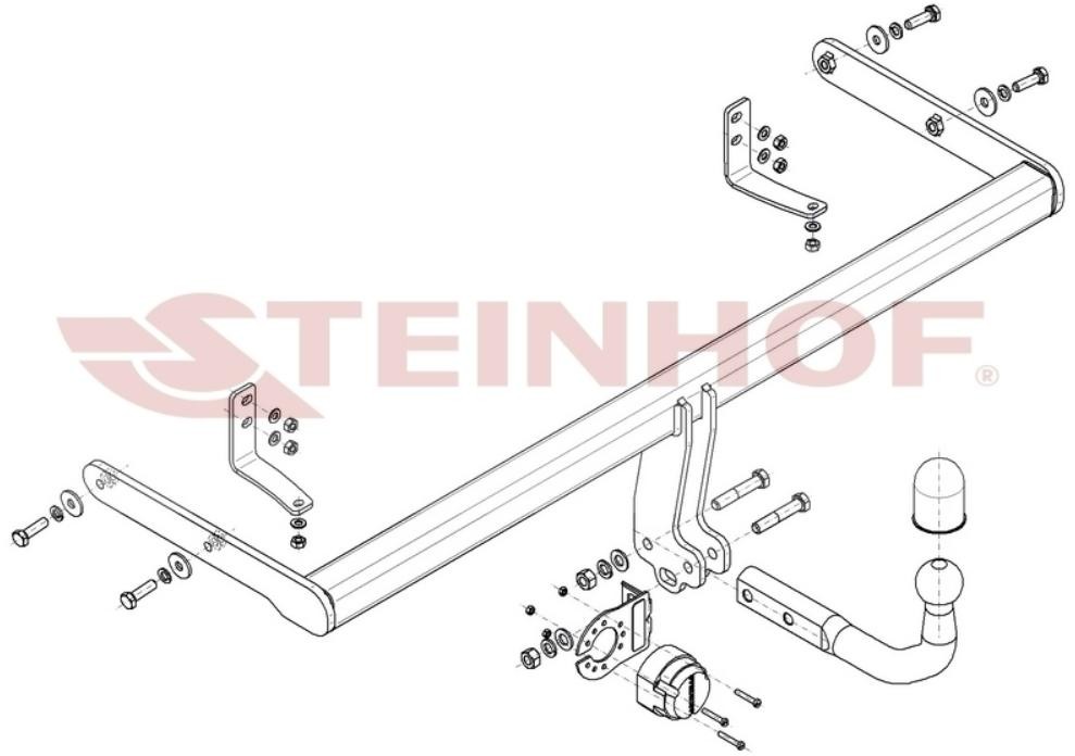 STEINHOF Trailer Hitch Article number: K-093 cheaply