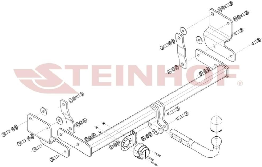 STEINHOF Trailer Hitch Article number: M-359 cheaply