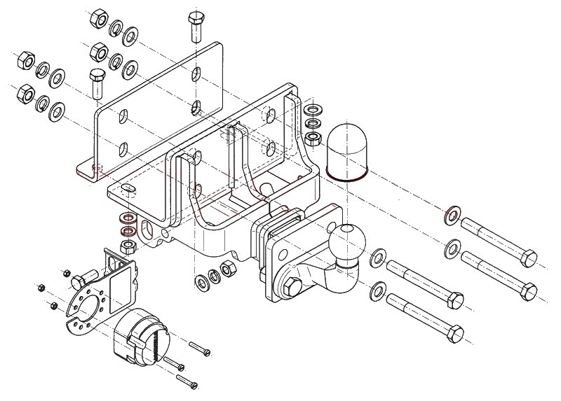 STEINHOF Trailer Hitch Article number: T-149 cheaply