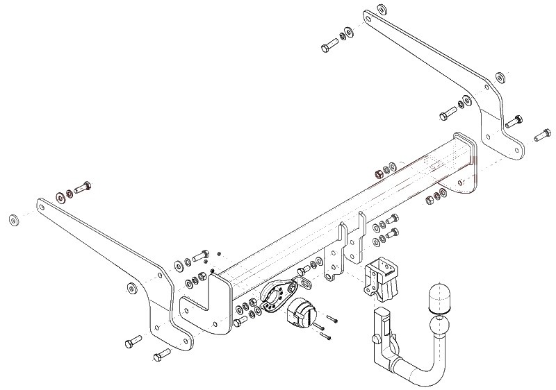 STEINHOF Trailer Hitch Article number: T-155 cheaply