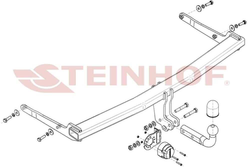 STEINHOF Trailer Hitch Article number: V-166 cheaply