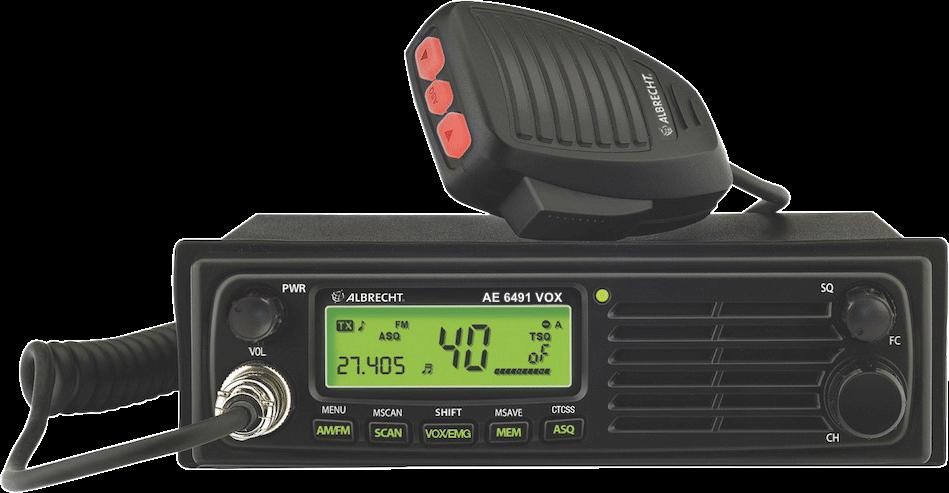 OEM CB-radio 12648.01 fra ALBRECHT