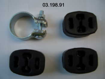 EBERSPÄCHER Exhaust mounting kit Article number: 03.198.91 cheaply