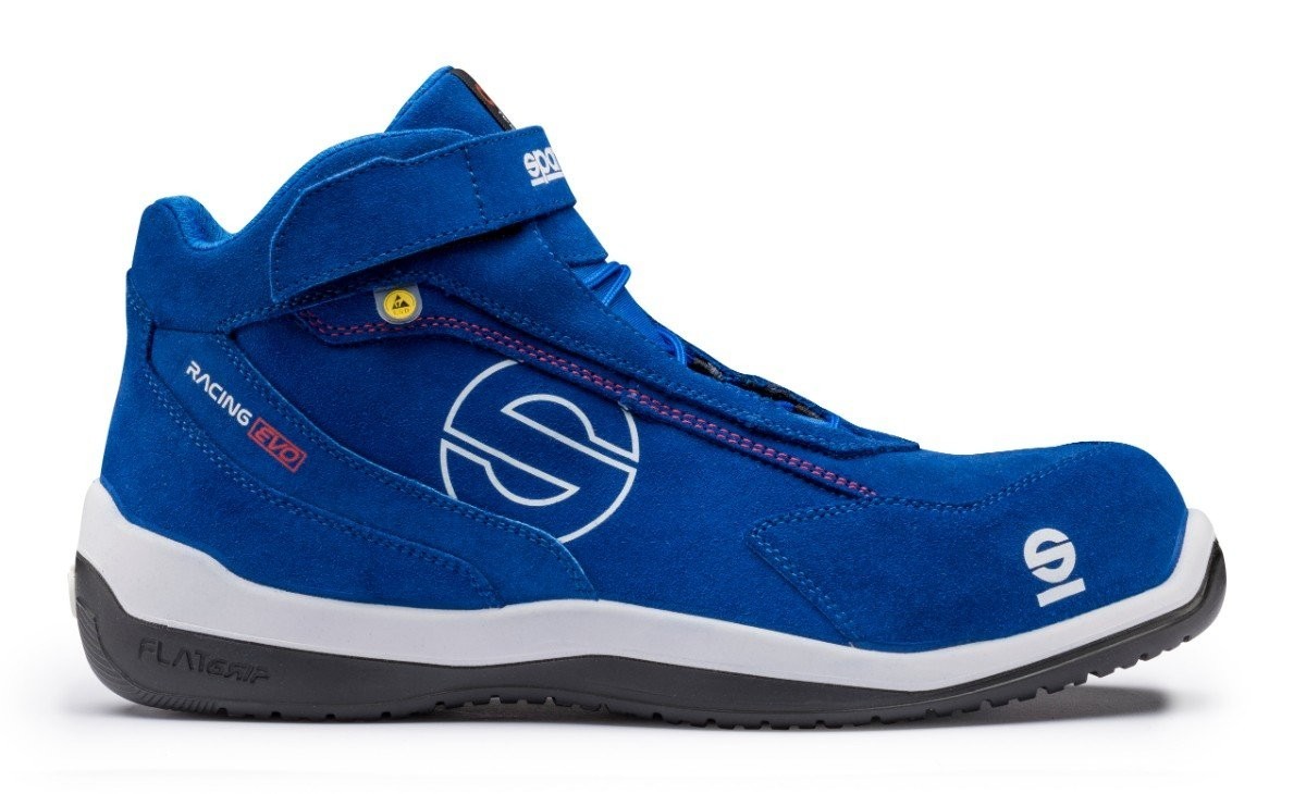 SPARCO TEAMWORK Sikkerhedssko RACING EVO Varenummer: 0751545AZAZ billige