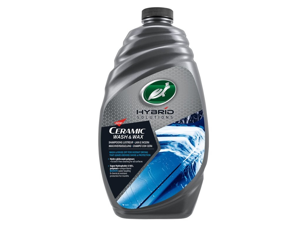 TURTLE WAX Automobilių šampūnas ir vaškas Hybrid Solutions Ceramic Wash & Wax prekės numeris: 53351 nebrangu