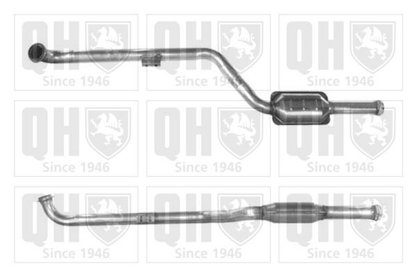 QUINTON HAZELL Catalytic converter Article number: QCAT80157H cheaply